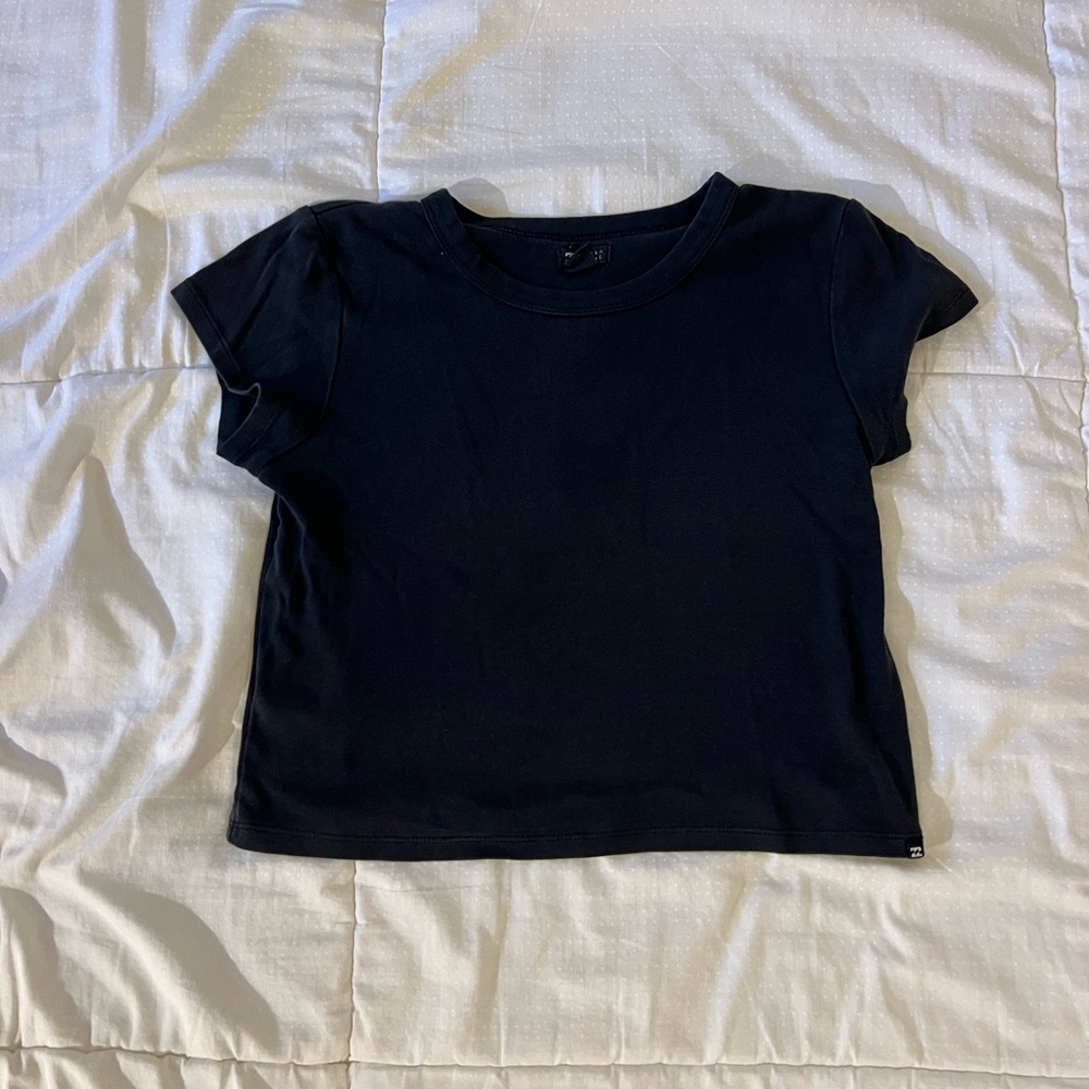 Billabong Faded Black baby tee